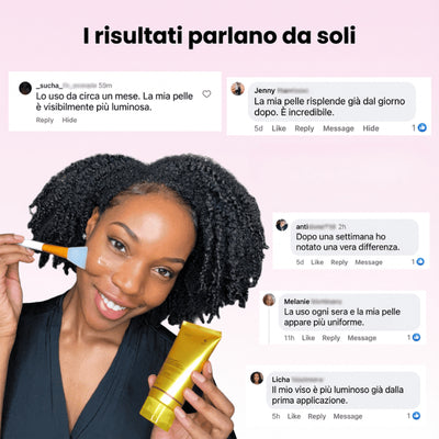 Beynia - Maschera coreana alla curcuma e collagene