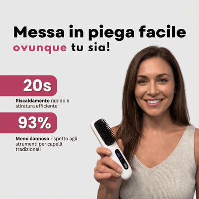 Beynia Spazzola Lisciante Portatile – Brush PRO