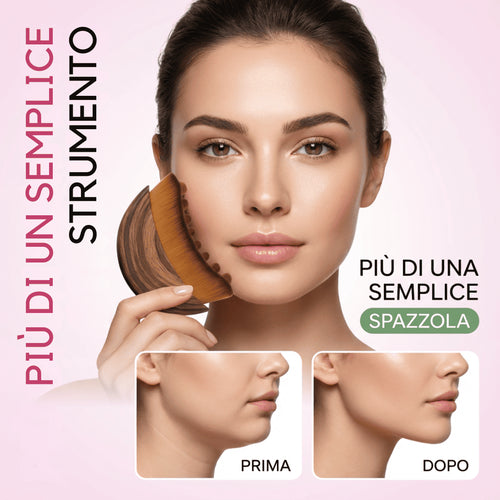 Spazzola per massaggio linfatico