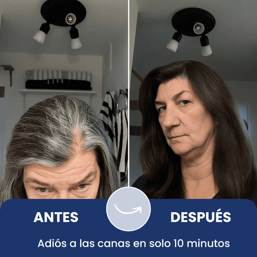 Champú tinte instantáneo