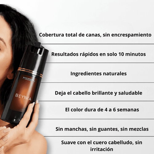 Champú tinte instantáneo