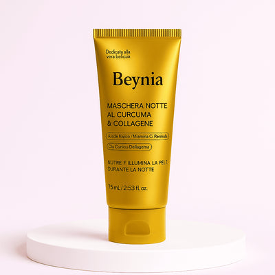Beynia - Maschera coreana alla curcuma e collagene