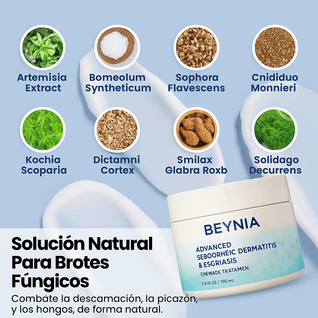Beynia™ Crema para la Dermatitis Seborreica y la Psoriasis