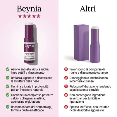 Balsamo anti-rughe al collagene e calcio