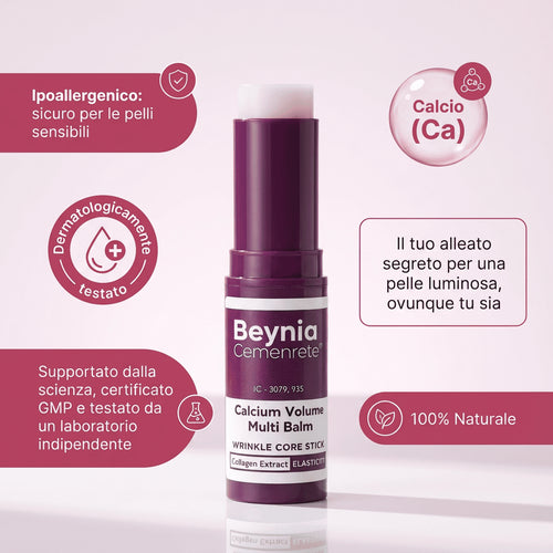 Balsamo anti-rughe al collagene e calcio