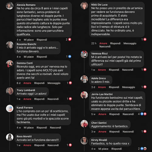 Tagliacapelli per doppie punte