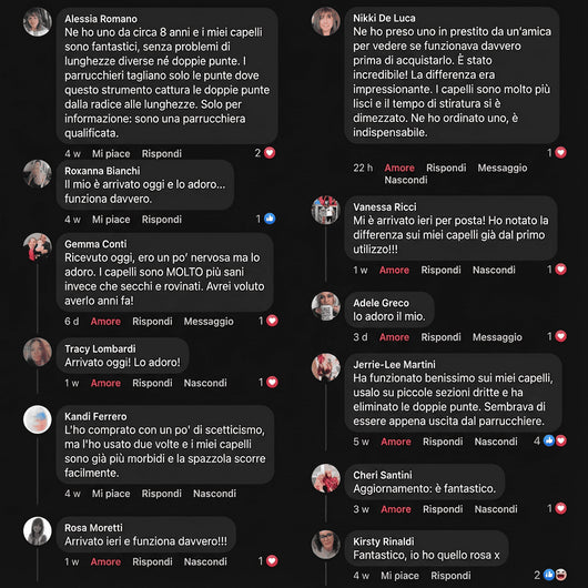 Tagliacapelli per doppie punte