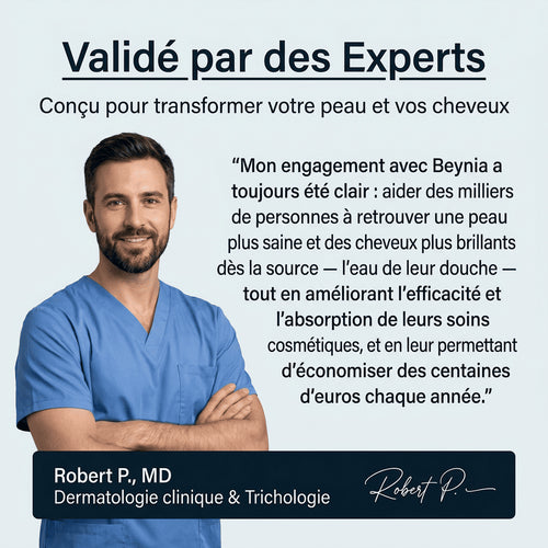 Commencez l’année sans sécheresse ni démangeaisons après chaque douche avec Beynia™